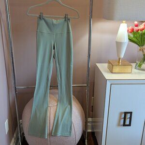Lululemon High-Rise Mini-Flare Pant Regular (Creamy Mint color, Size 4)